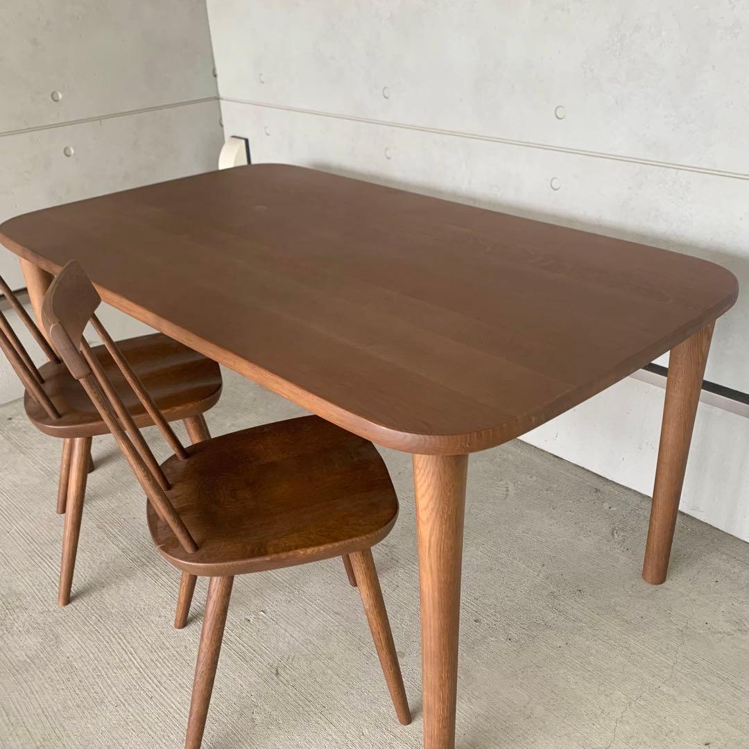 HIDA 飛騨産業 TUGUMI ダイニングテーブル w150 キツツキ