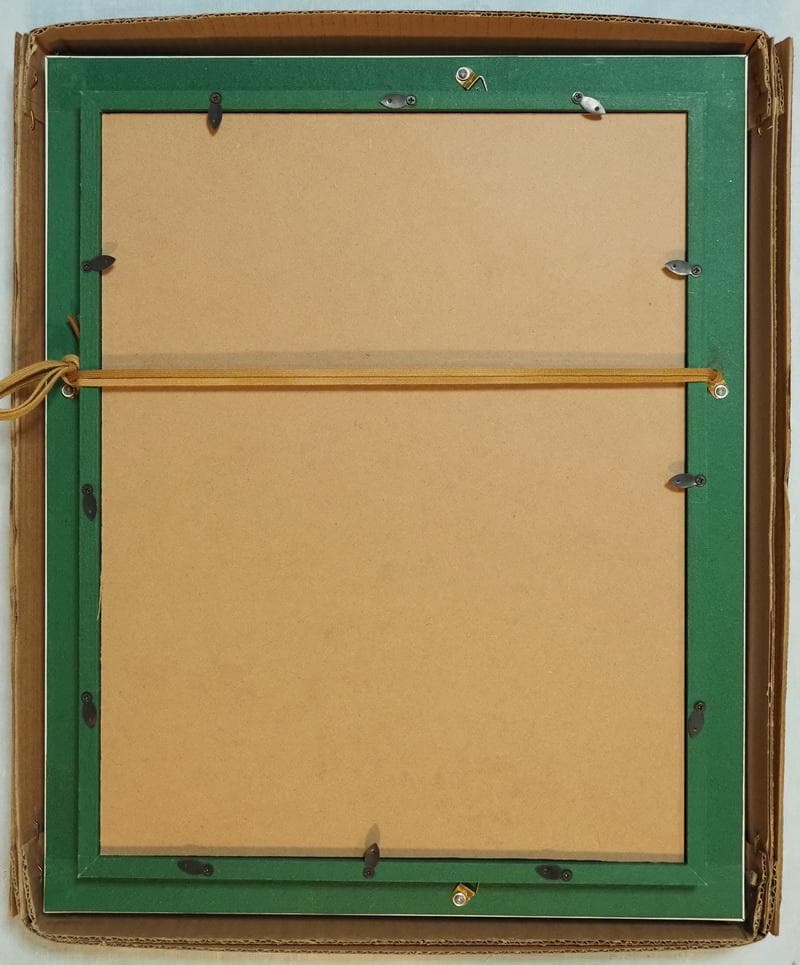 人物画　油絵　山田惣右衛門　麗　F6　額付き　手描き　肉筆