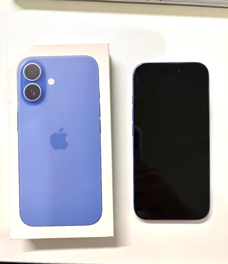 iPhone16 256gb ウルトラマリン