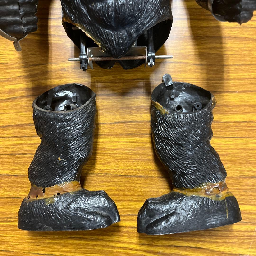 当時物 激レアジャイアントゴリラ マルサン リモコン式電動プラモデル1960年代