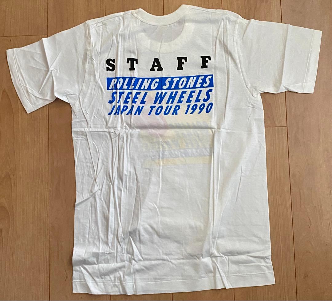 【未使用】Rolling Stones 1990年日本ツアー Tシャツ