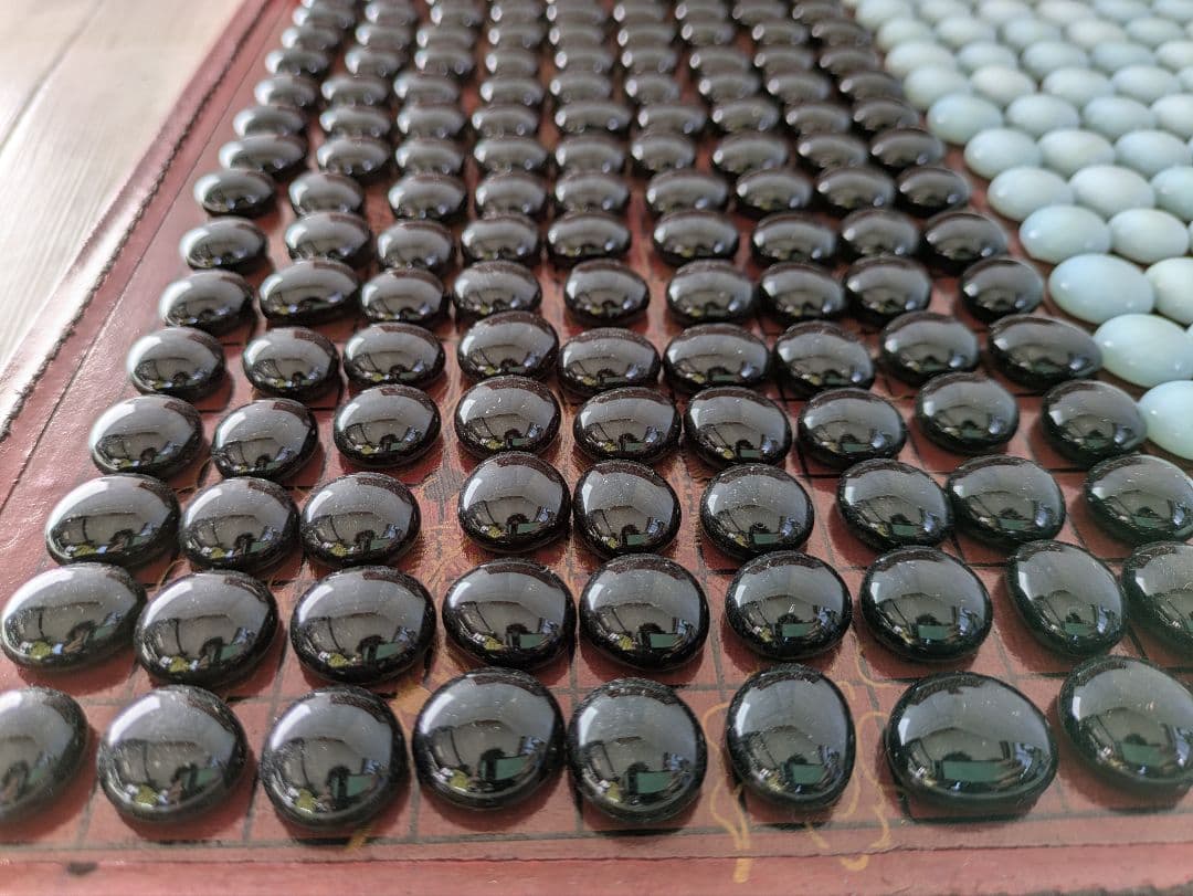 囲碁盤セット ドラゴンデザイン