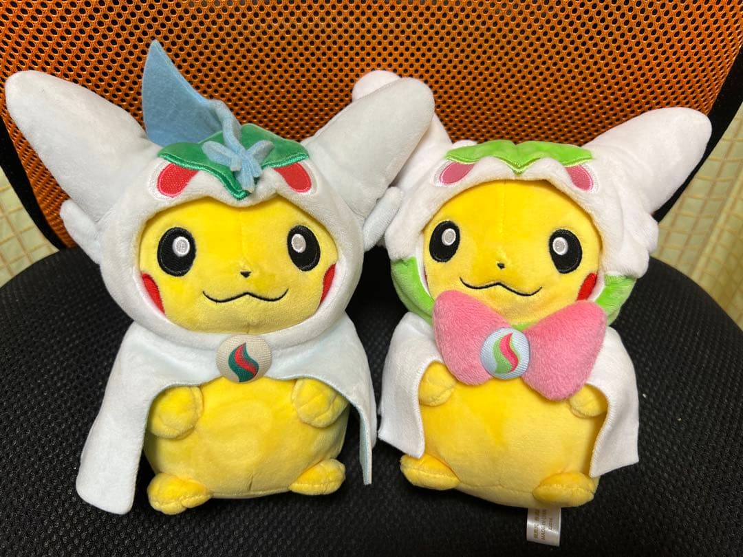 ポケモンセンター限定 ピカチュウ ぬいぐるみ メガエルレイドメガサーナイトセット