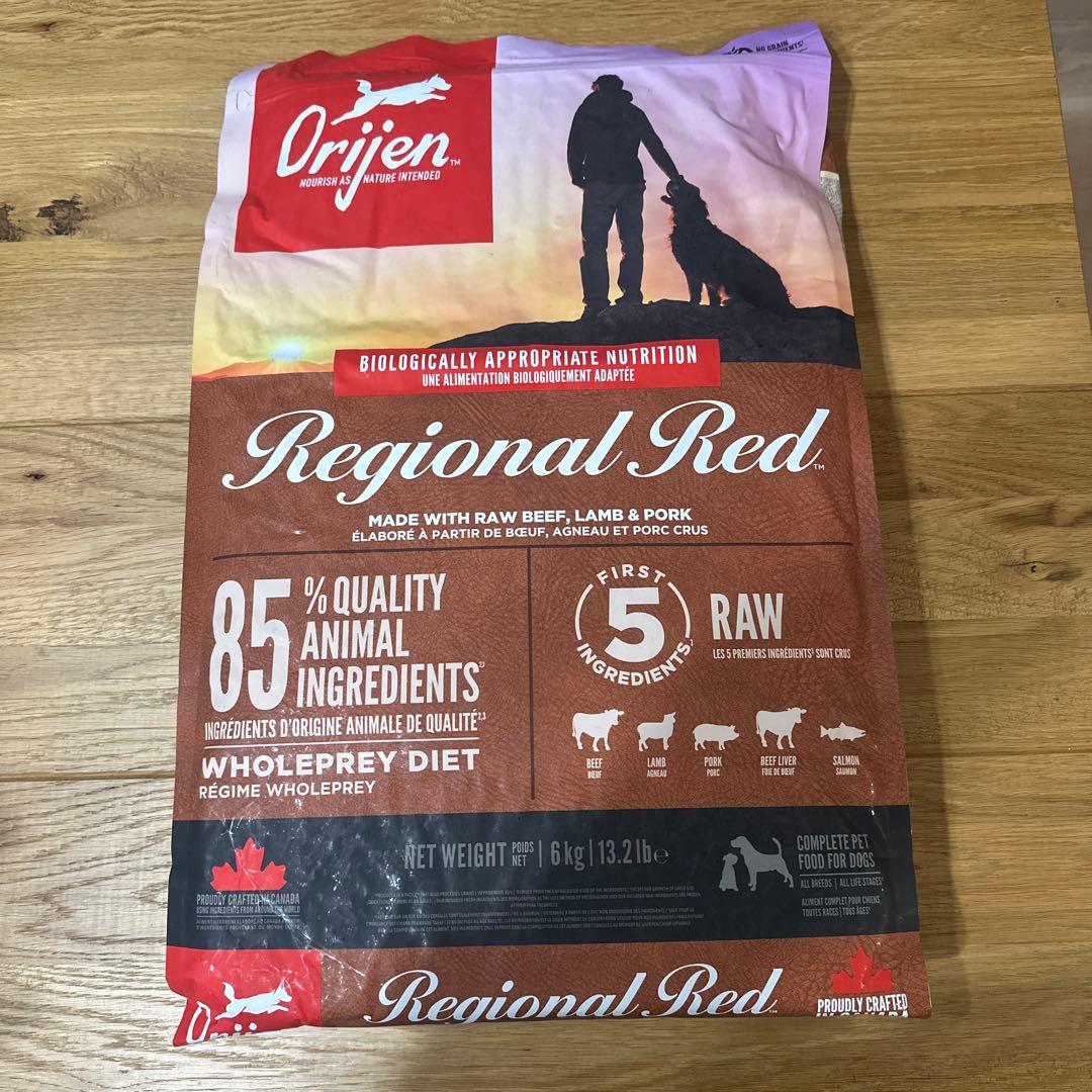 オリジン レジオナルレッド ドッグ 6kg