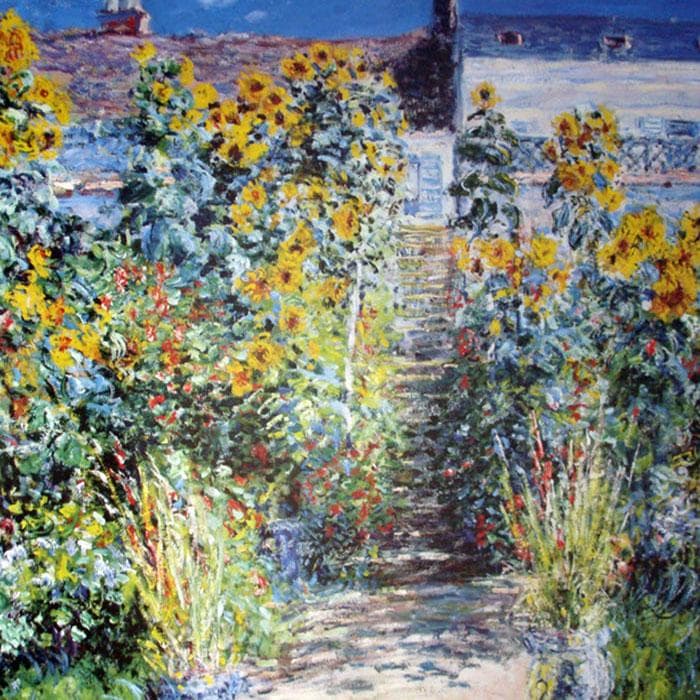 額装品/The Artists Garden/クロードモネ/ポスター/インテリア