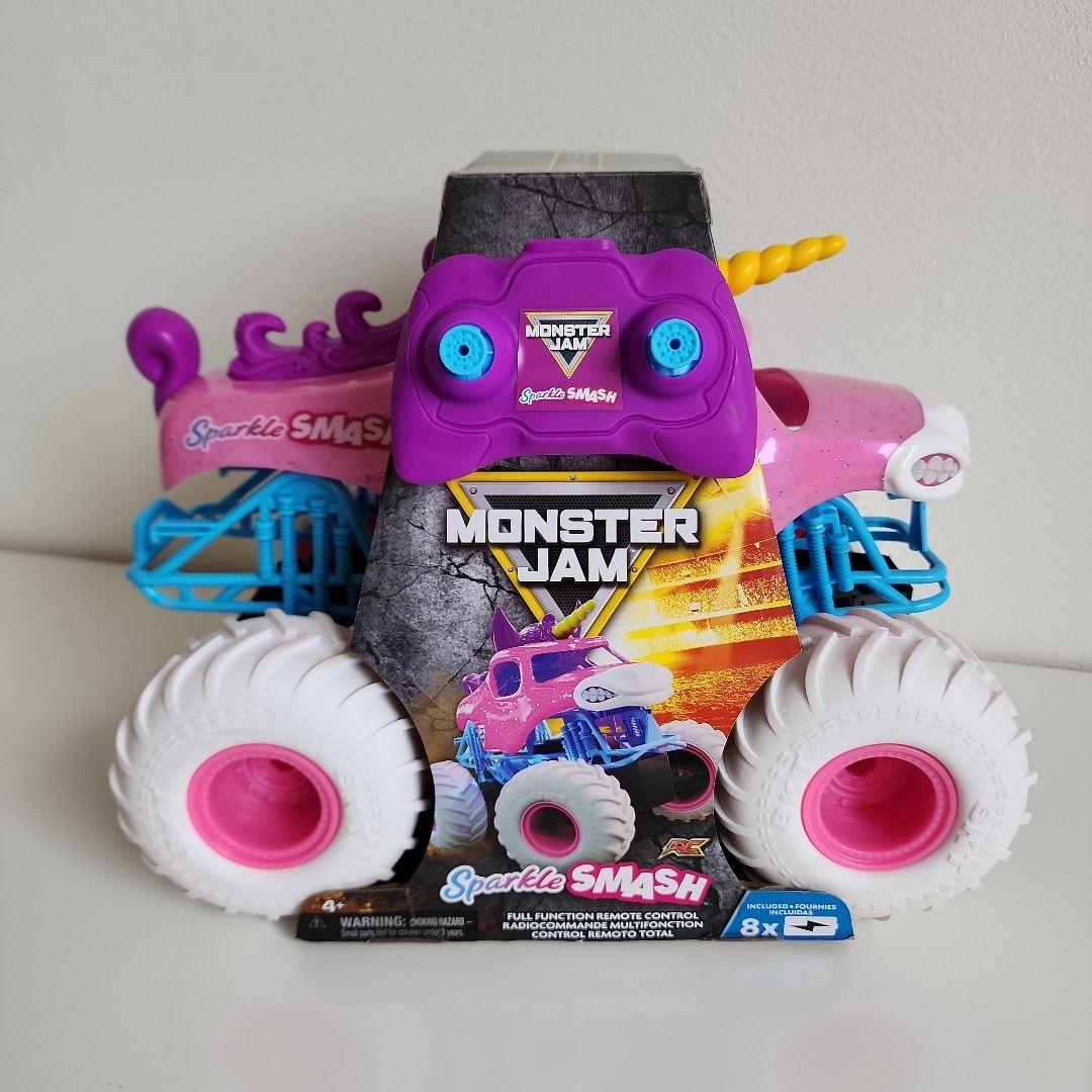 モンスタージャム 1/15 スパークルスマッシュ ラジコン モンスタートラック