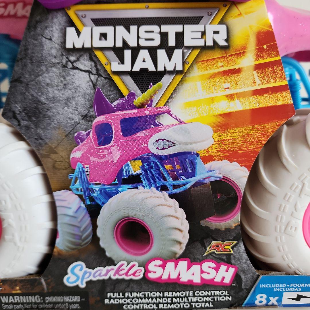 モンスタージャム 1/15 スパークルスマッシュ ラジコン モンスタートラック