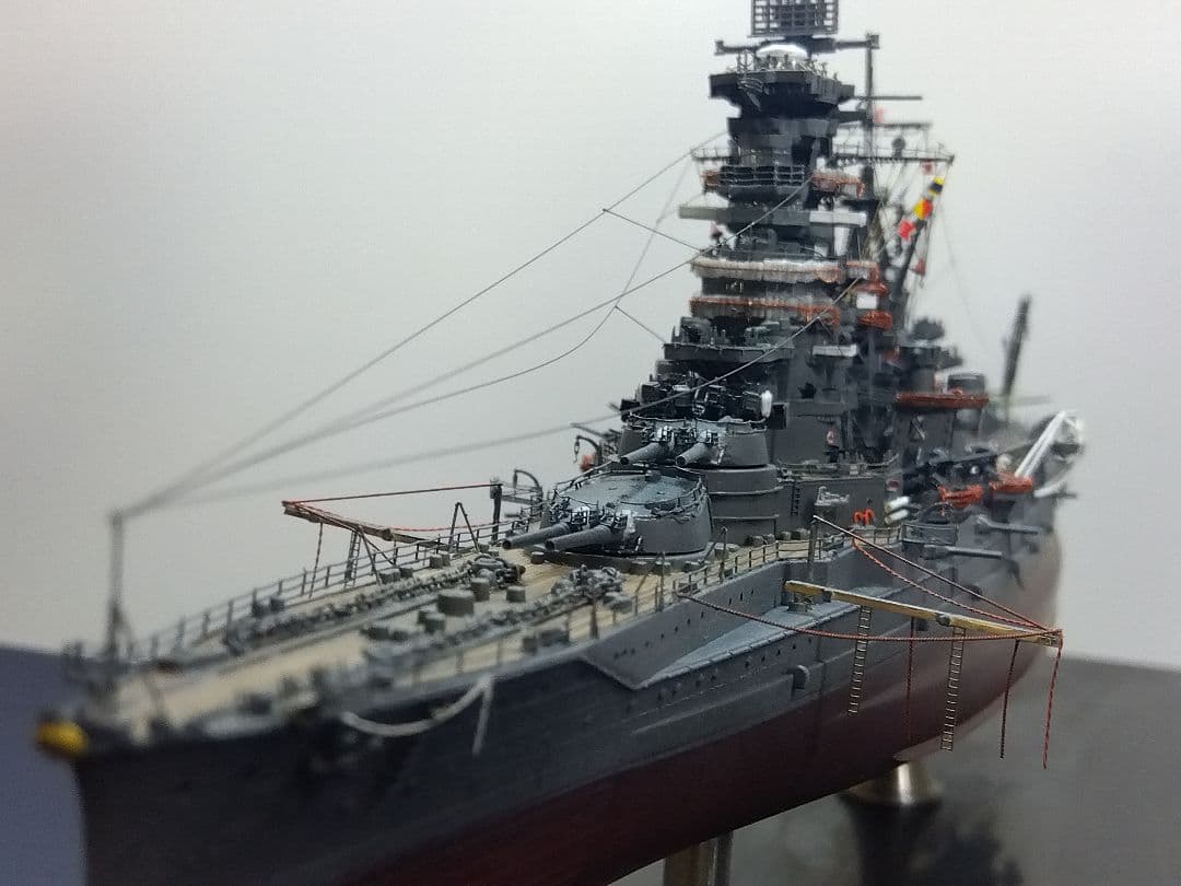 1/700フルハル精密模型 帝国海軍戦艦 榛名完成品
