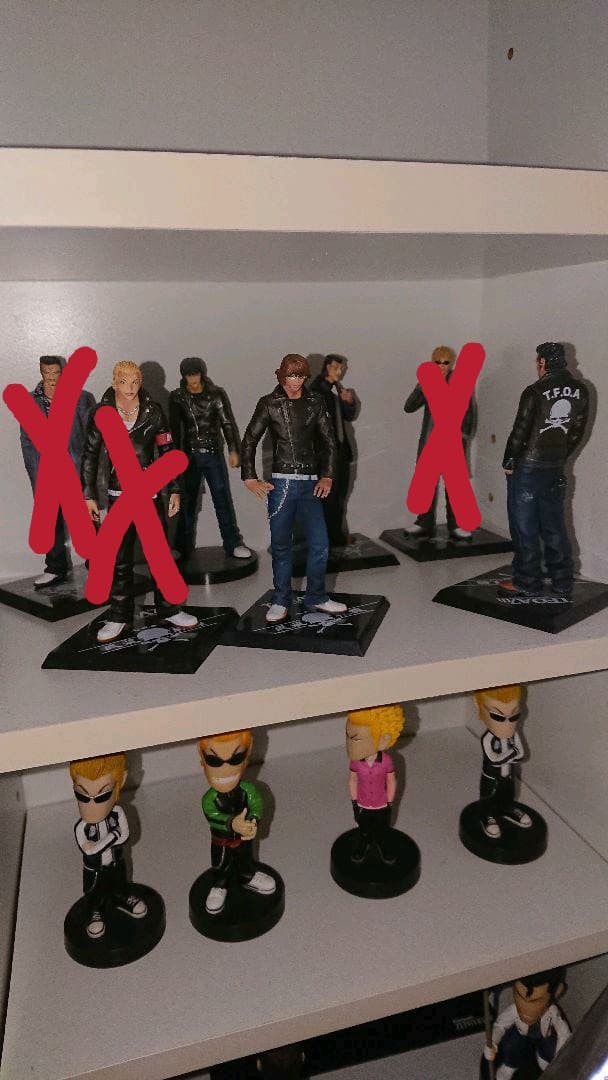 超人気不良漫画のフィギュアになります。