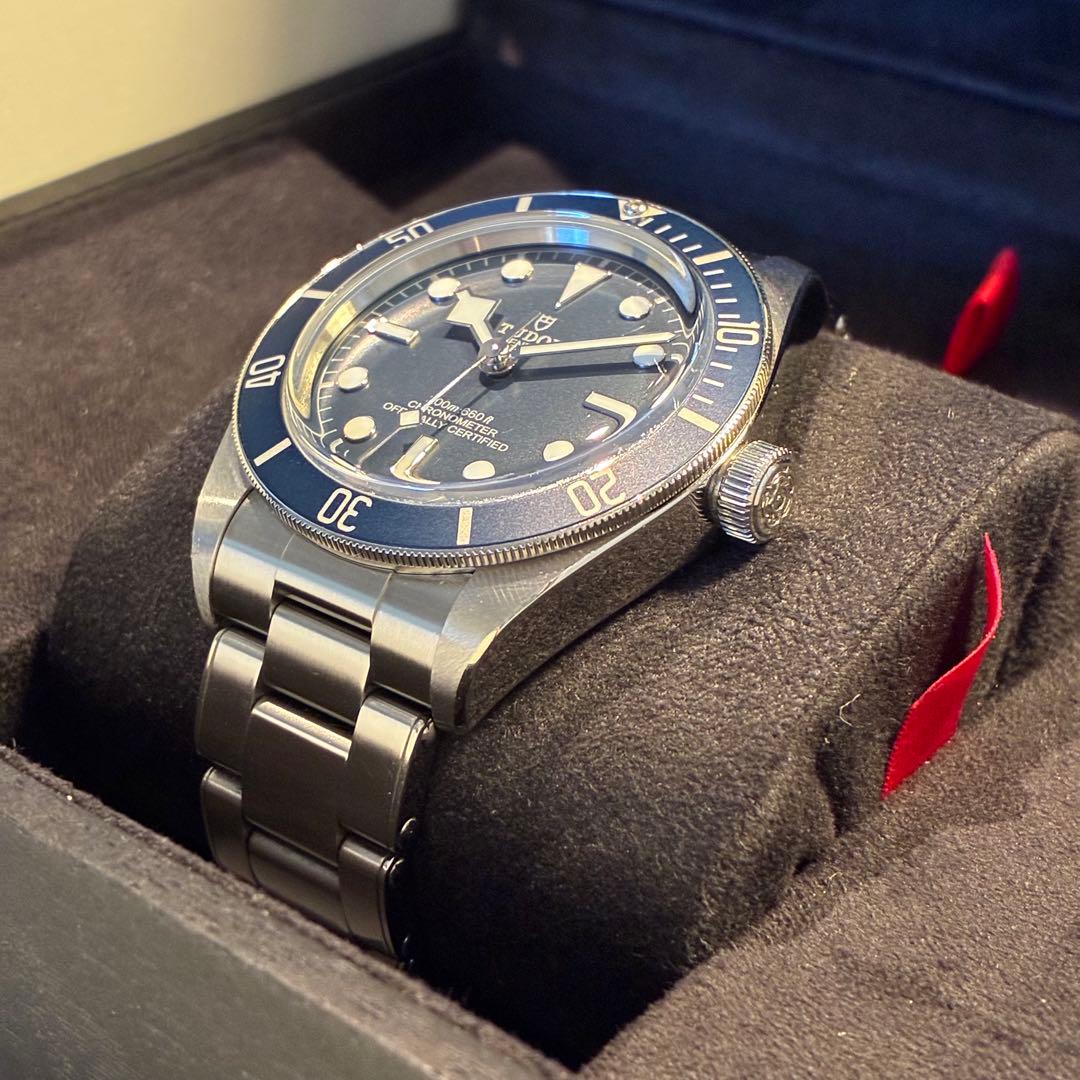 TUDOR ブラックベイ58 ブルー　39mm 腕時計　メンズ　美品✨