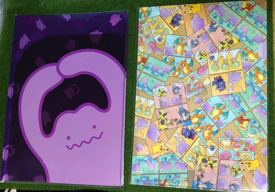 メタモン メタモンだモン A4クリアファイル ２点セット