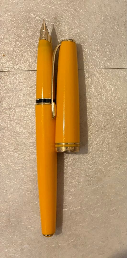 モンブラン 万年筆 ジェネレーション イエロー オレンジ
