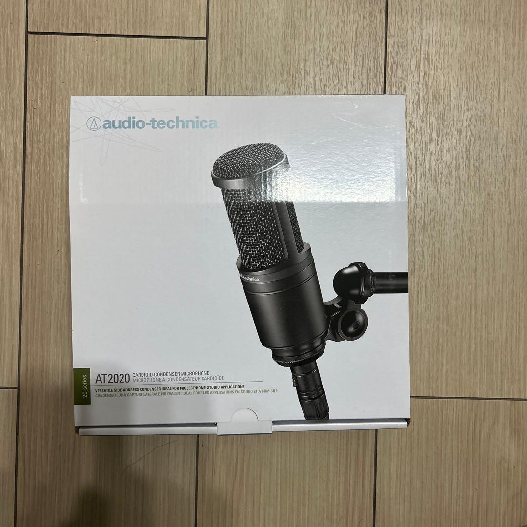 レコーディングセット（マイク、マイクスタンド（少し問題あり）、マイクキューブ）