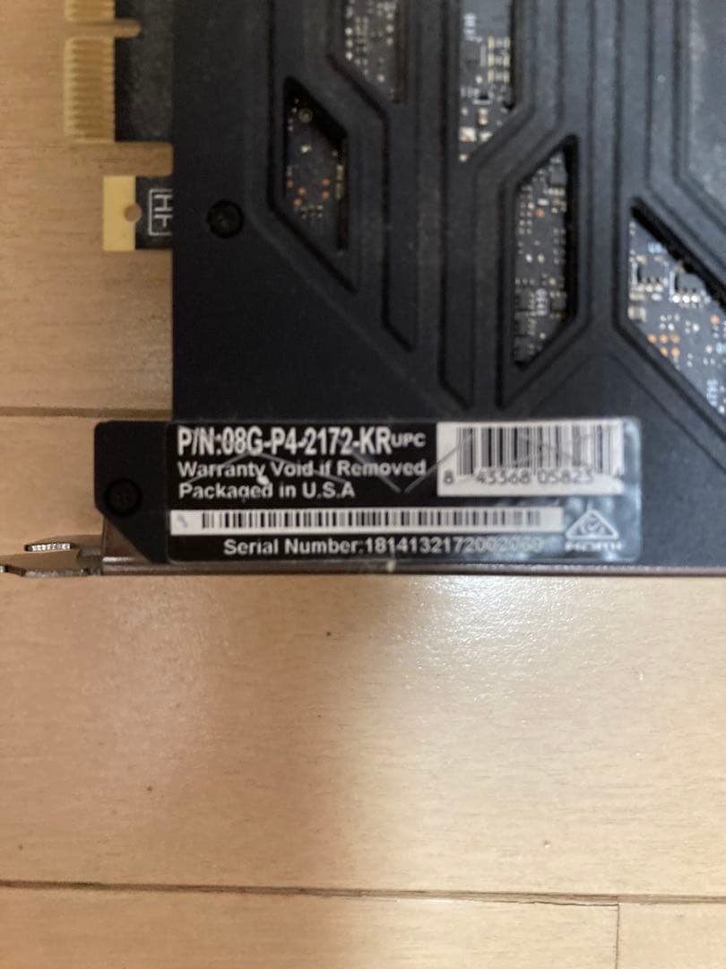 ジャンクEVGA GeForce RTX 2070 グラフィックボード