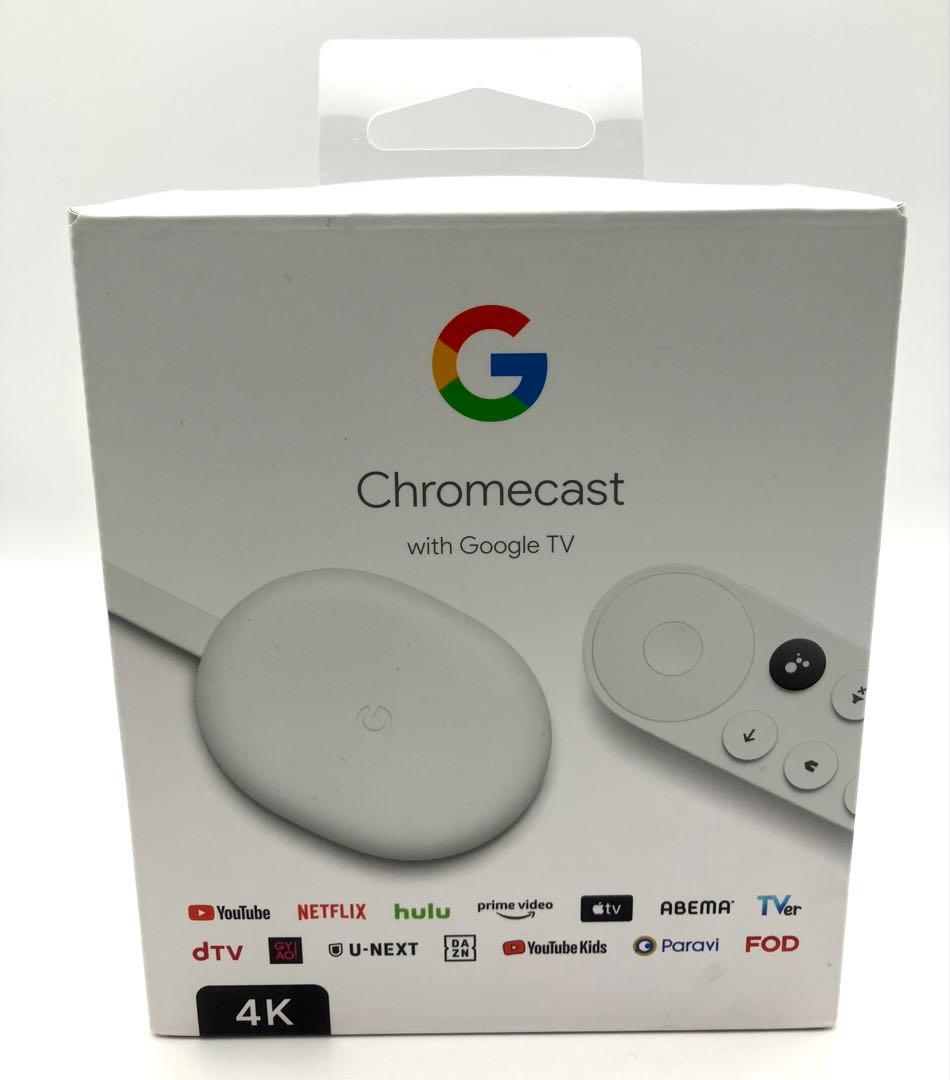 google クロームキャスト chromecast 4K