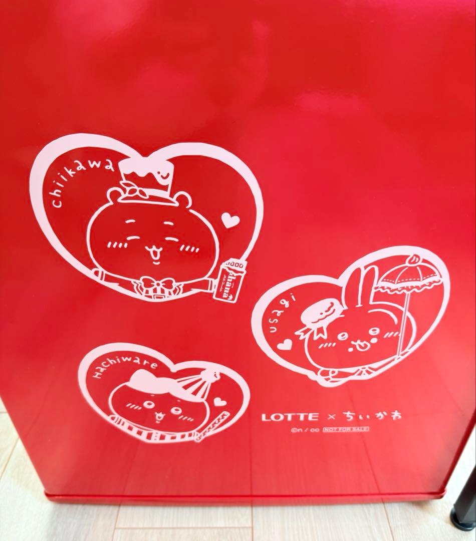ゆ*و様 ロッテ×ちいかわオリジナルミニ冷蔵庫＆BIGチョコレート型