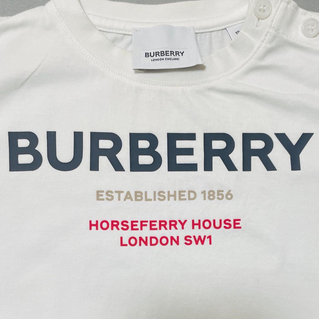 yk88︎⌣̈⃝様 バーバリー白タグベビーTシャツ86cm 4万500円