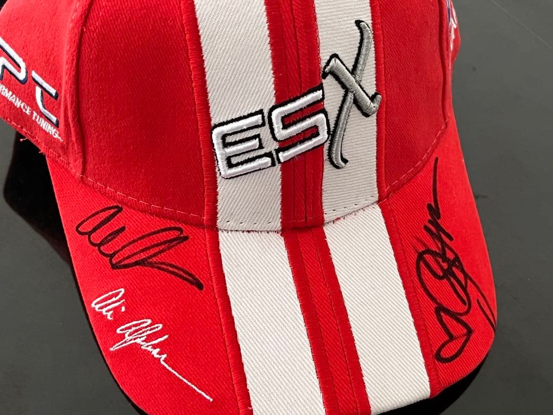 【激レア】 ALI AFSHAR ESX SUBARU サイン キャップ