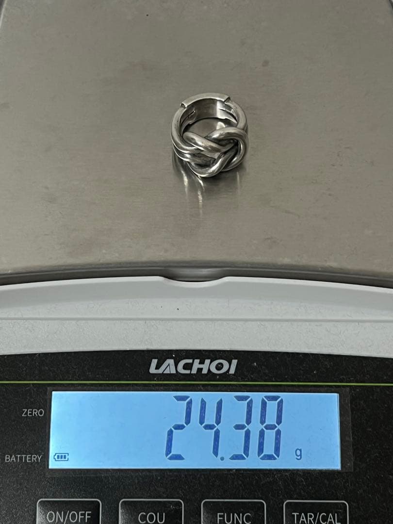 ぶたっこ グッチ GUCCI ノット リング 表記サイズ19 SV925