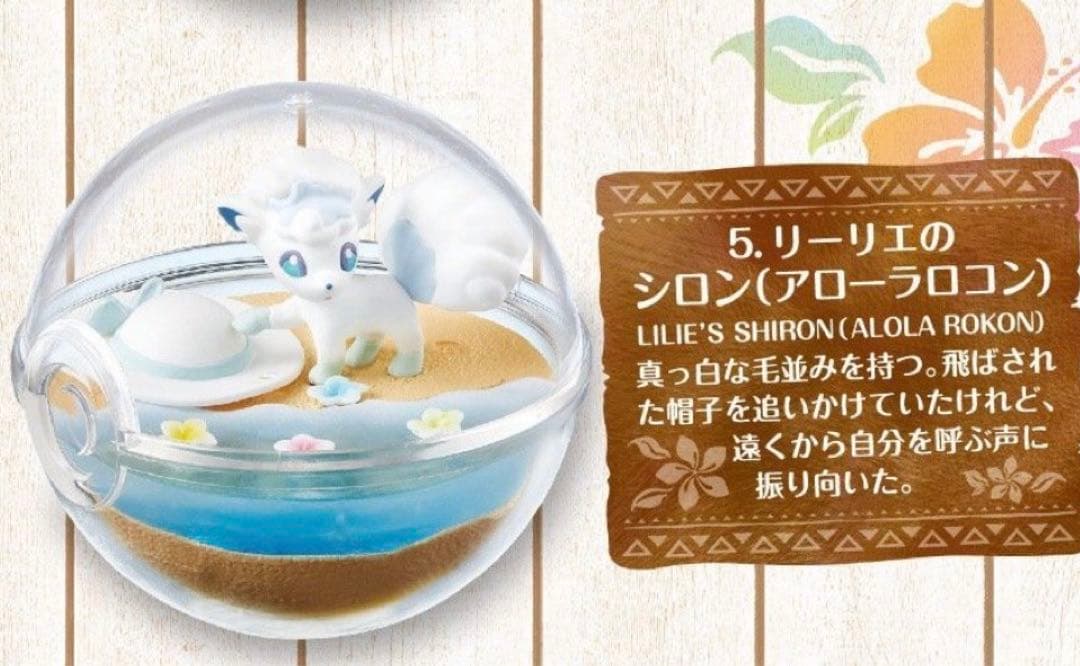 ポケモン　フィギュア　アローラロコン　リーリエ　202501081214