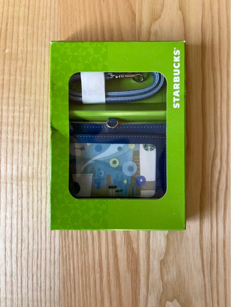 ANA スターバックスカードとレザーカードケース機内限定　2013年レア