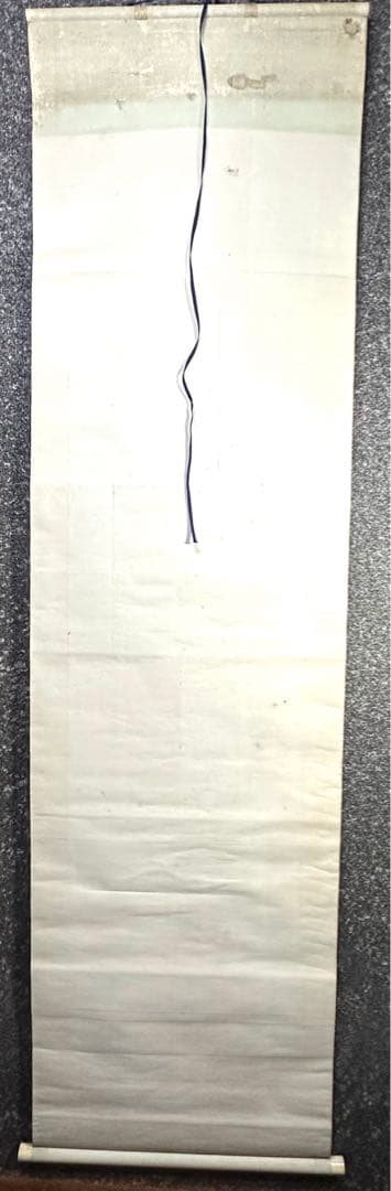 2076様感謝‼️春へ‼️座り雛「雛図」掛軸画絹本肉筆落款　栄輝筆　署名落款合わせ箱