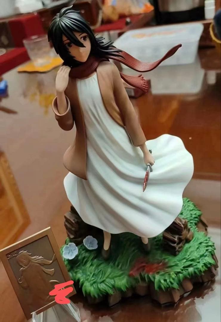 進撃の巨人 ⑥ ミカサ・アッカーマン ガレージキット ガレキ スタチュー