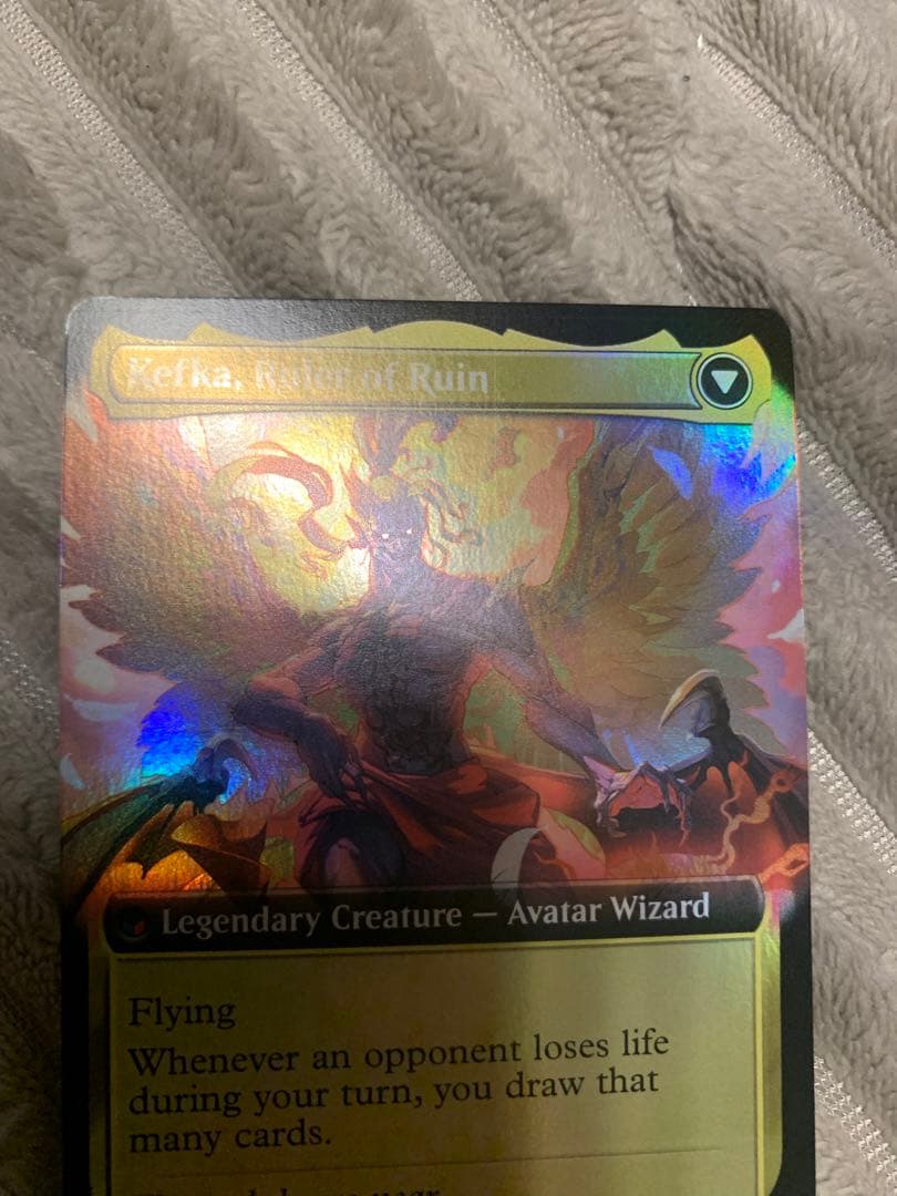 MTG 人造魔導士、ケフカ　/ Kefka, Court Mage 拡張FOIL