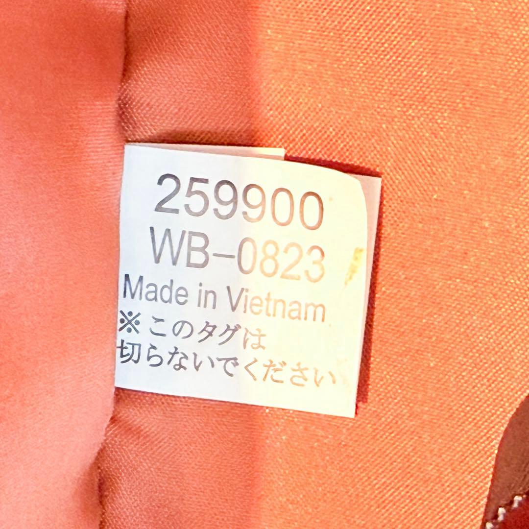 SWANY スワニー クロコ型押し キャリー ブラック