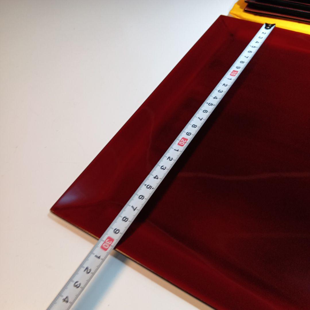 輪島塗　卓上膳5枚　共箱　未使用品　　 作家物　伝統工芸