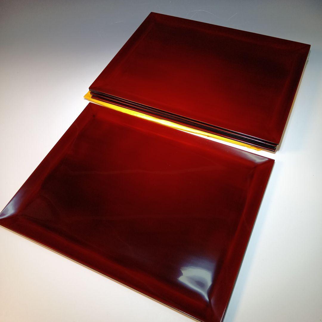 輪島塗　卓上膳5枚　共箱　未使用品　　 作家物　伝統工芸