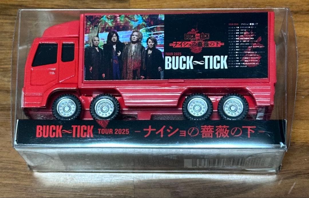 BUCK-TICK 2025 ガチャ(PVCバンド＆キーホルダー)&トランポ
