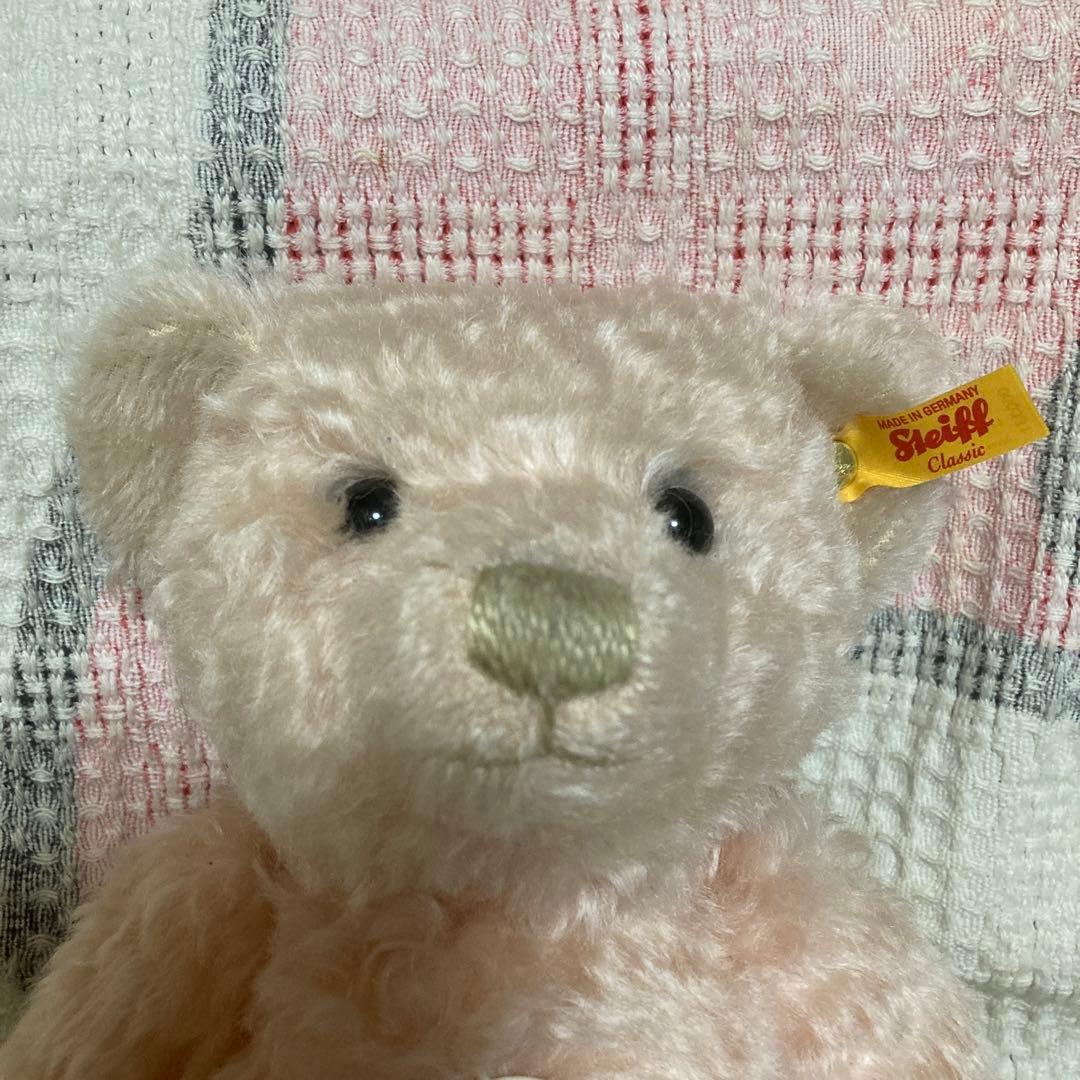 Steiff シュタイフ リンダ テディベア パールピンク 30cm 中古品