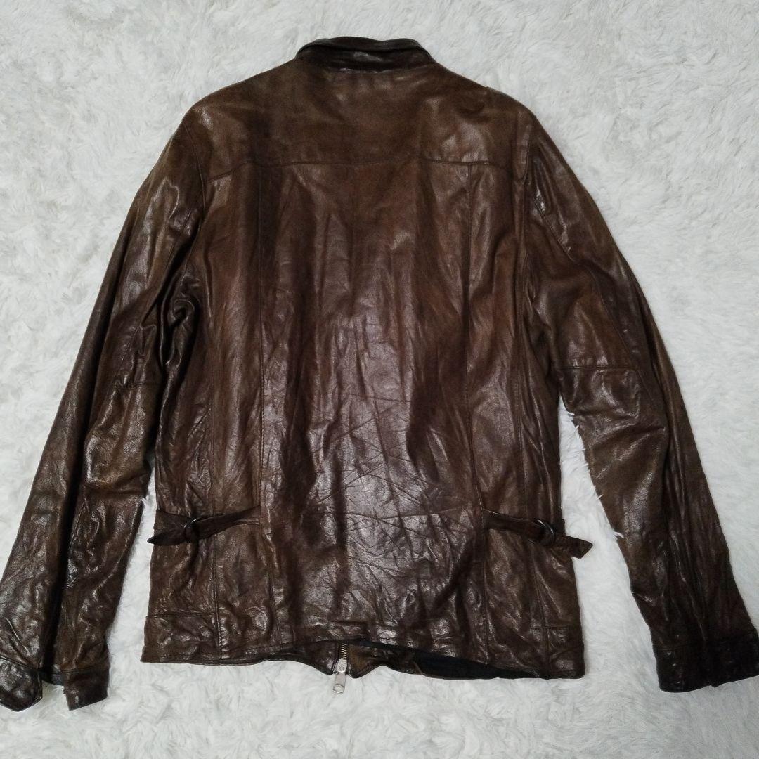 Giorgio Brato レザージャケット　ジョルジオブラット　羊革　46