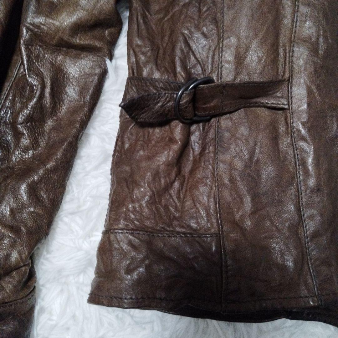 Giorgio Brato レザージャケット　ジョルジオブラット　羊革　46