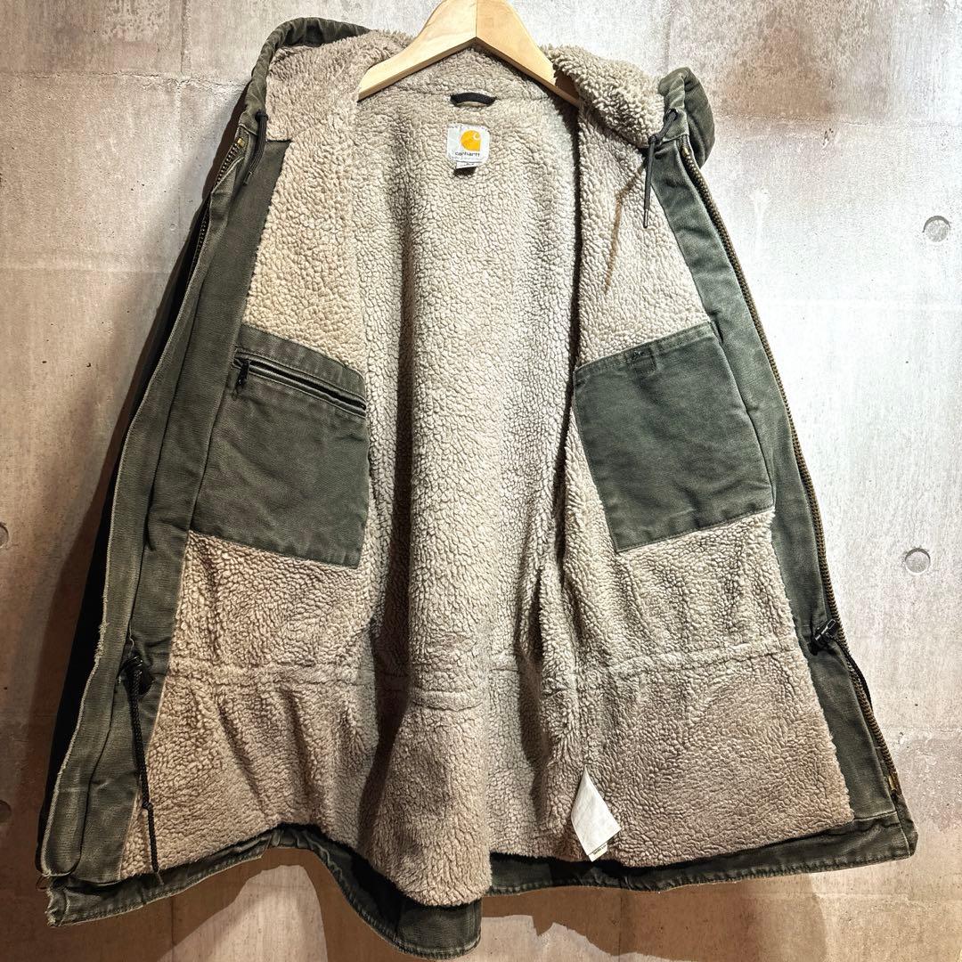 【極上】carhartt トラディショナルジャケット　ゴールデンサイズS mos