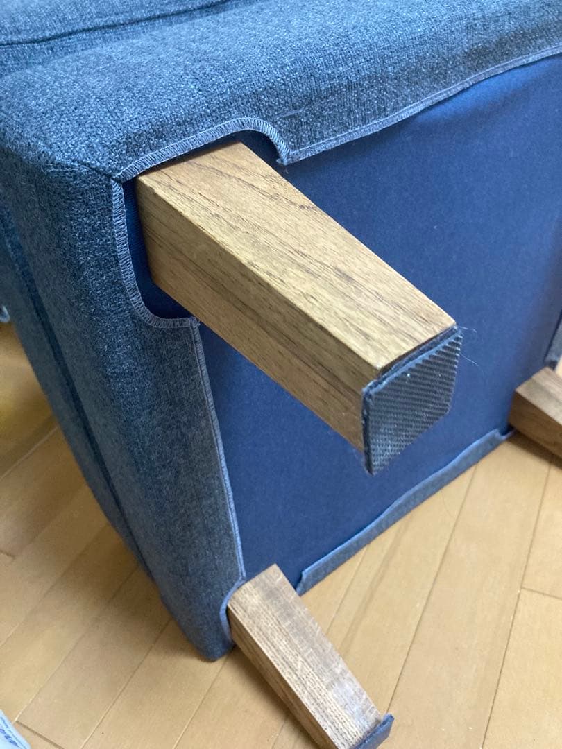 美品★Momo Natural オットマン　カバーリング