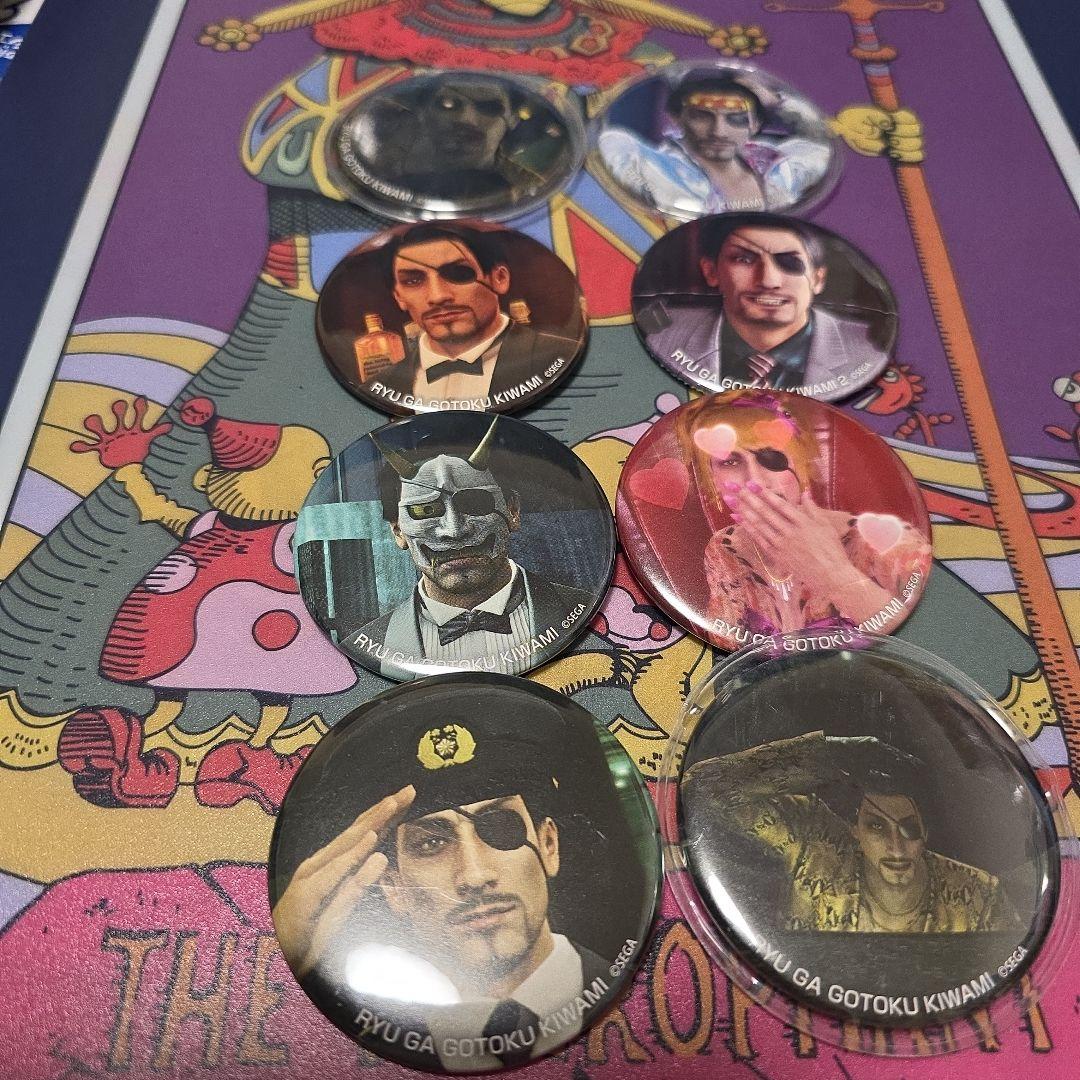 龍が如く極 極2 缶バッジ