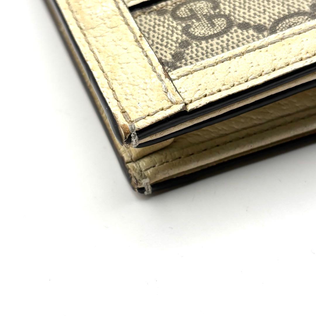 グッチ 折り財布 オフィディア マーモント シェリーライン GGスプリーム