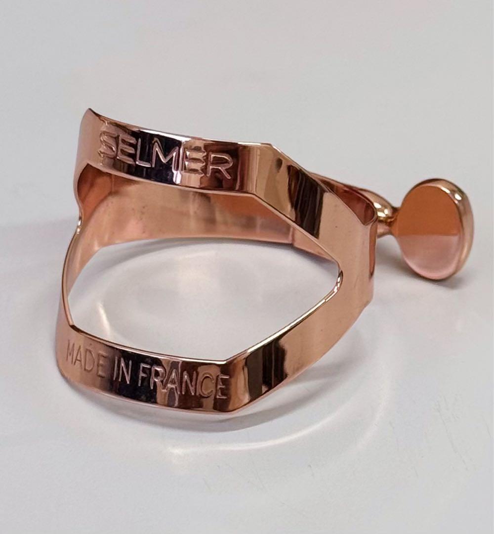 セルマー　テナーサックス用　リガチャー　ピンクゴールドメッキ