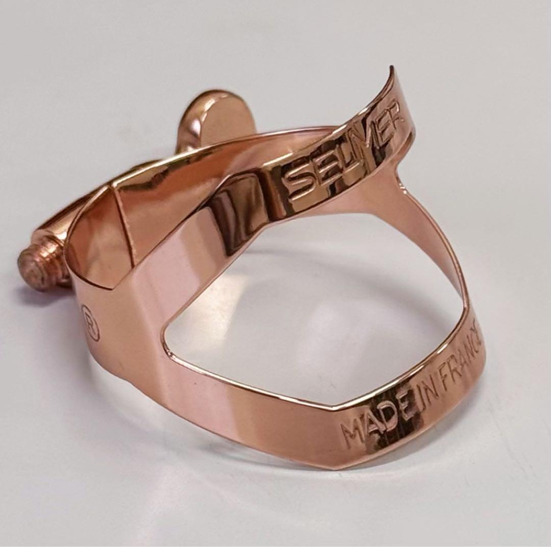 セルマー　テナーサックス用　リガチャー　ピンクゴールドメッキ