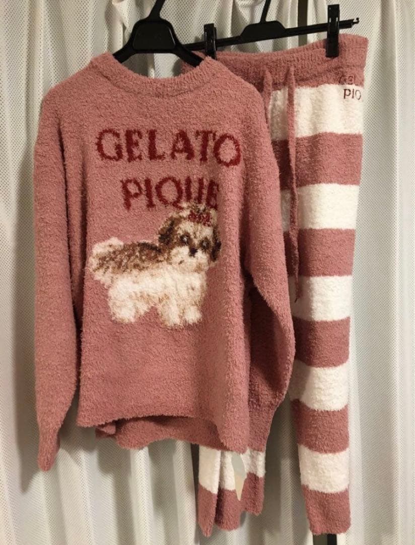 Gelato Pique シーズージャガードプルオーバーセットアップ