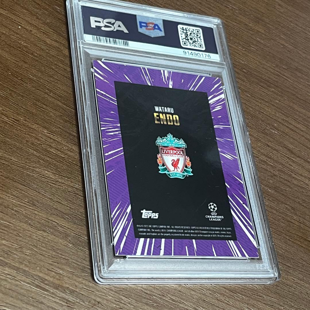 Topps 限定25枚 日本代表 遠藤航 直筆サイン オートグラフ リバプール