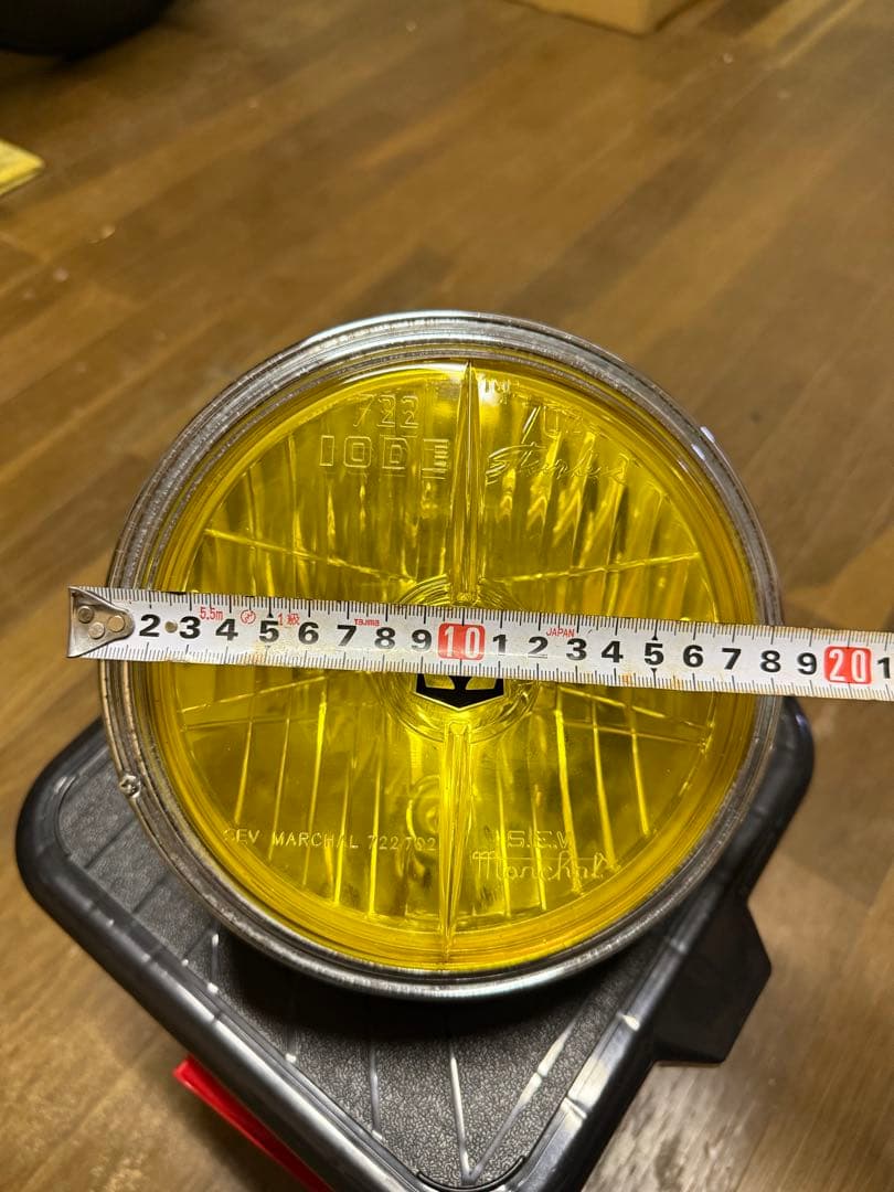 マーシャルヘッドライト　イエロー