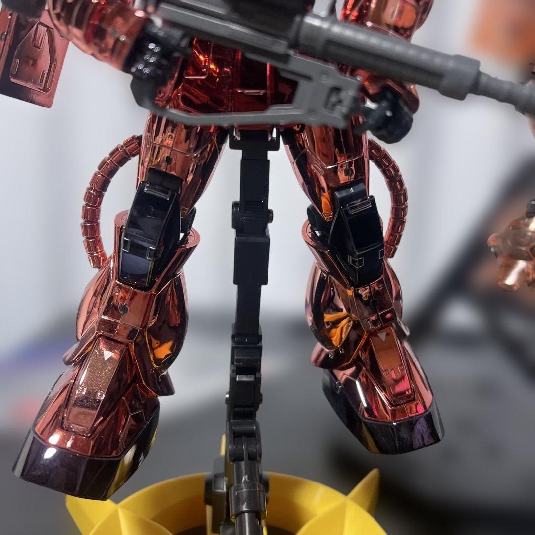 MG1/100シャア専用ザクⅡ コーティングと、クリアカラー ver.２体セット