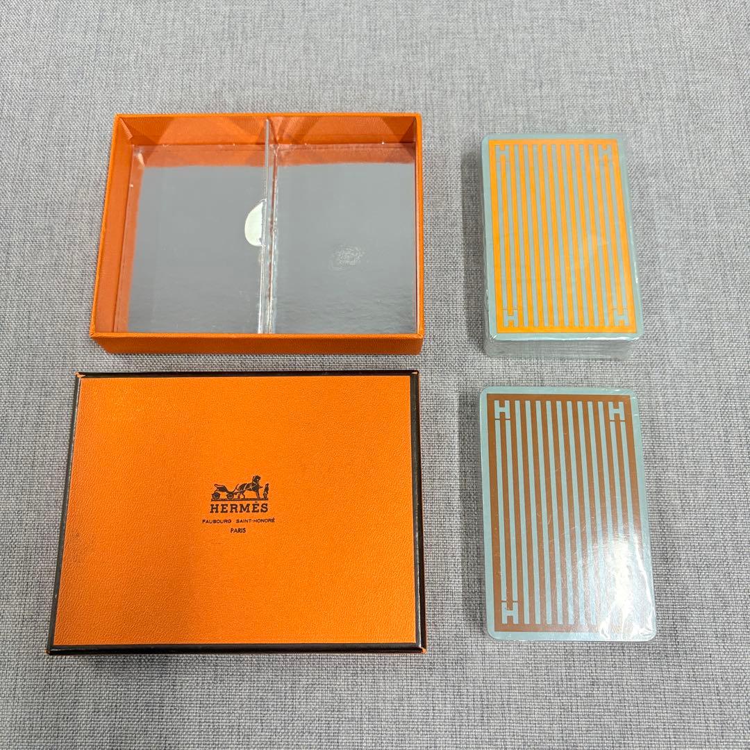 未使用 HERMES エルメス トランプ カードゲーム ブランド