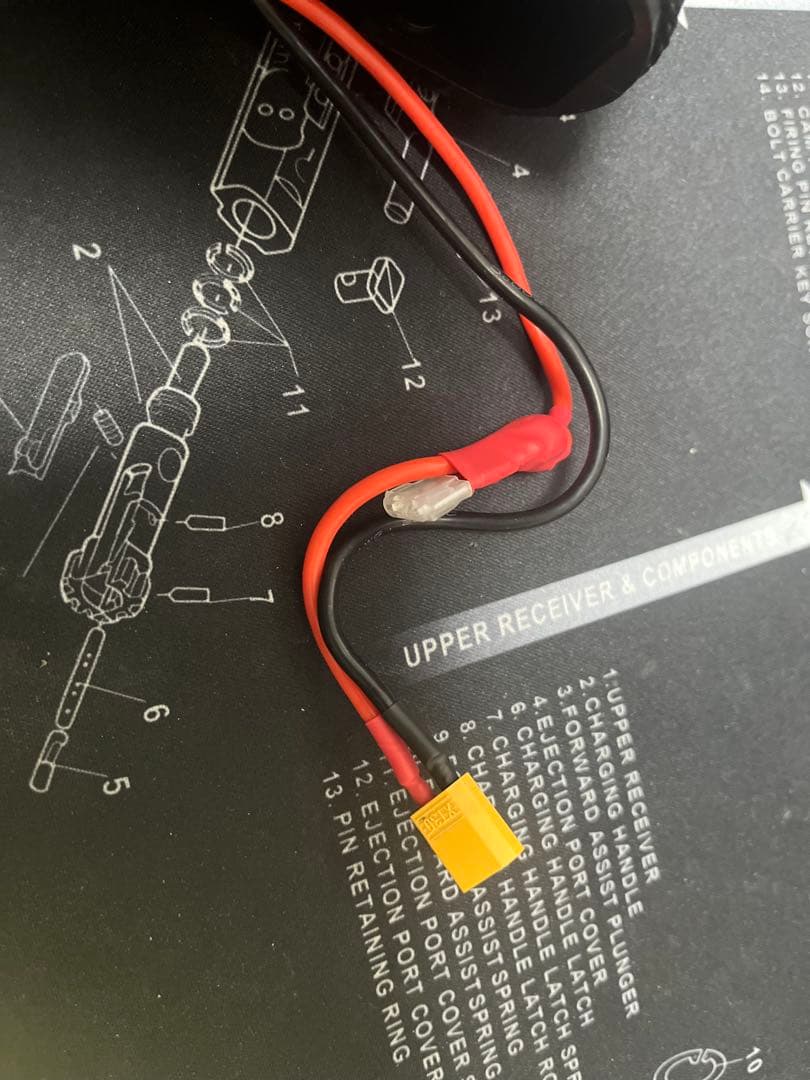 p90 プリコック　電子トリガーカスタム　安全弾速適合　ドットサイト