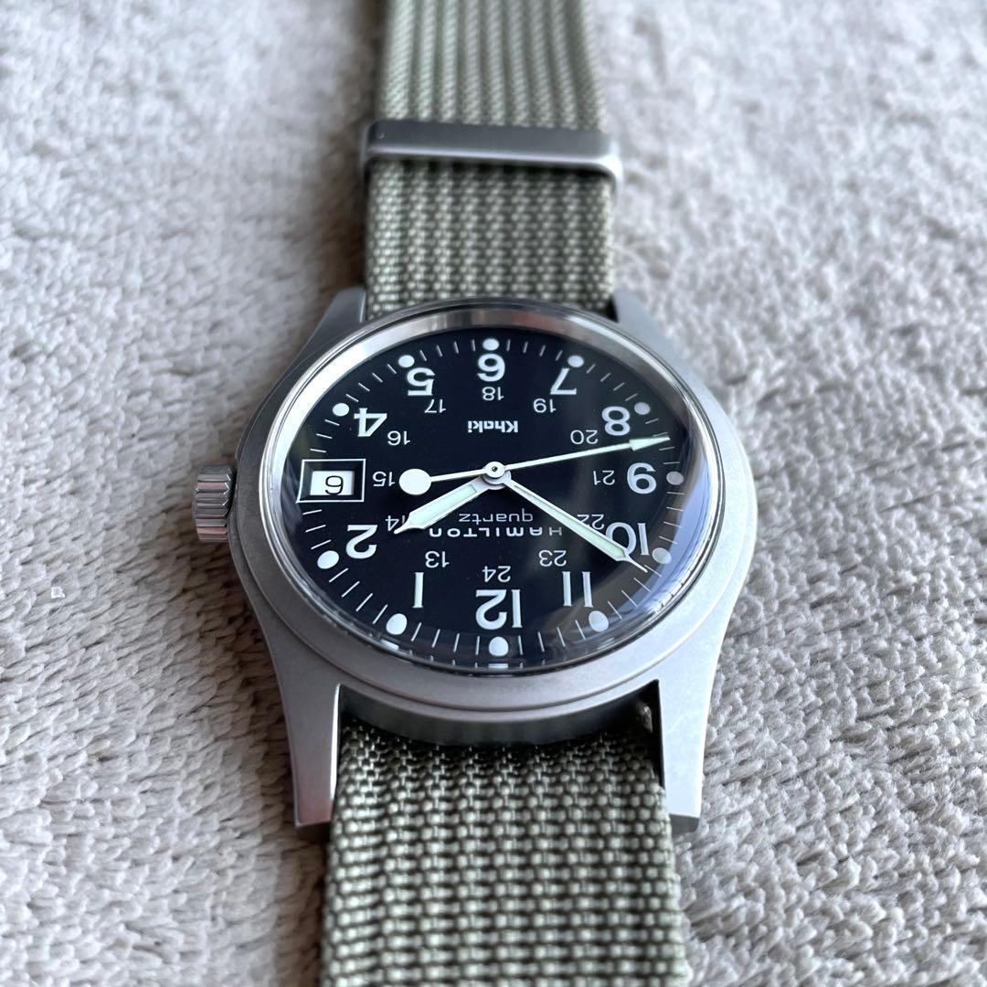Hamilton Khaki 9797 カーキ ミリタリーウォッチ アメリカ軍