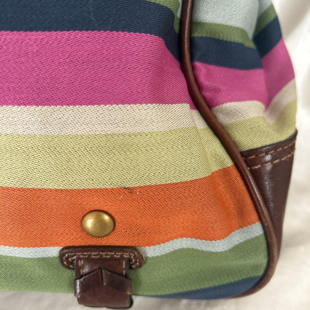 コーチ　トートバッグ　ハンドバック　レザー　ターンロック　A4収納可能　ブラウン