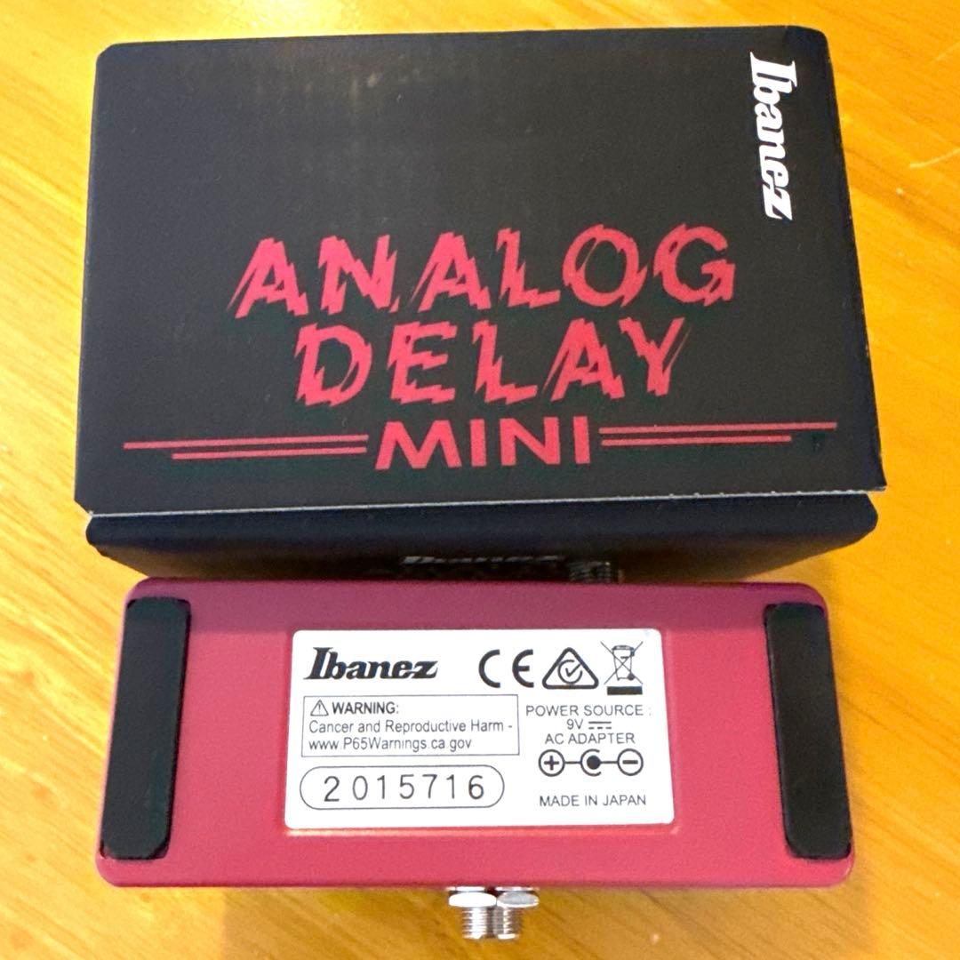 Ibanez ADMINI アナログディレイ ミニサイズペダル